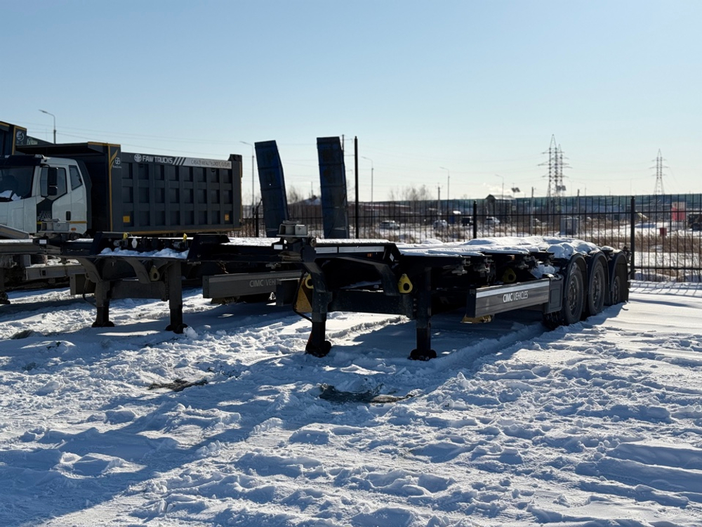 CIMC GTS Полуприцеп контейнеровоз 3 оси SX03 (K)