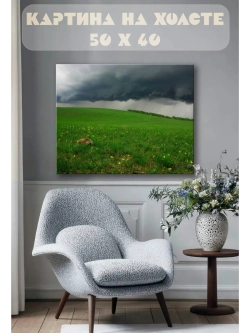 Картина на стену 40 X 50 Поле