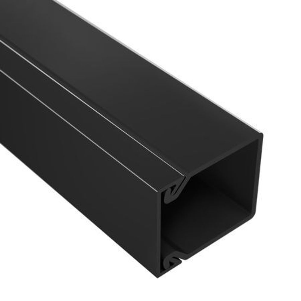 TA-EN 25x30 Кабель-канал с плоской основой, цвет чёрный DKC