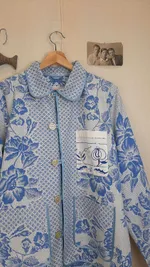 Куртка Soeurs с Расшитым Карманом/Blue Embroidery синяя