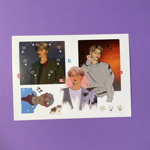 Арт принт / y0urwa1f00 / ENHYPEN / jay