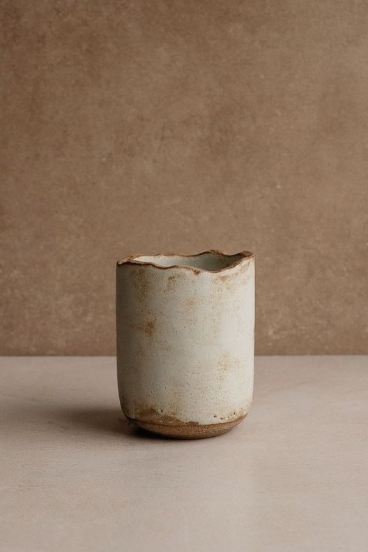 Стакан Край, шалфей / Tish Pottery