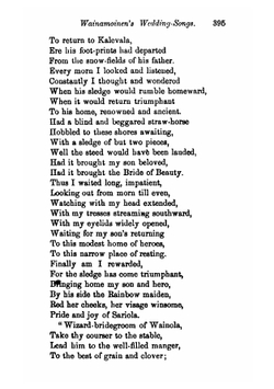 The Kalevala, the epic poem of Finland. Volume 2 | Crawford Kalevala