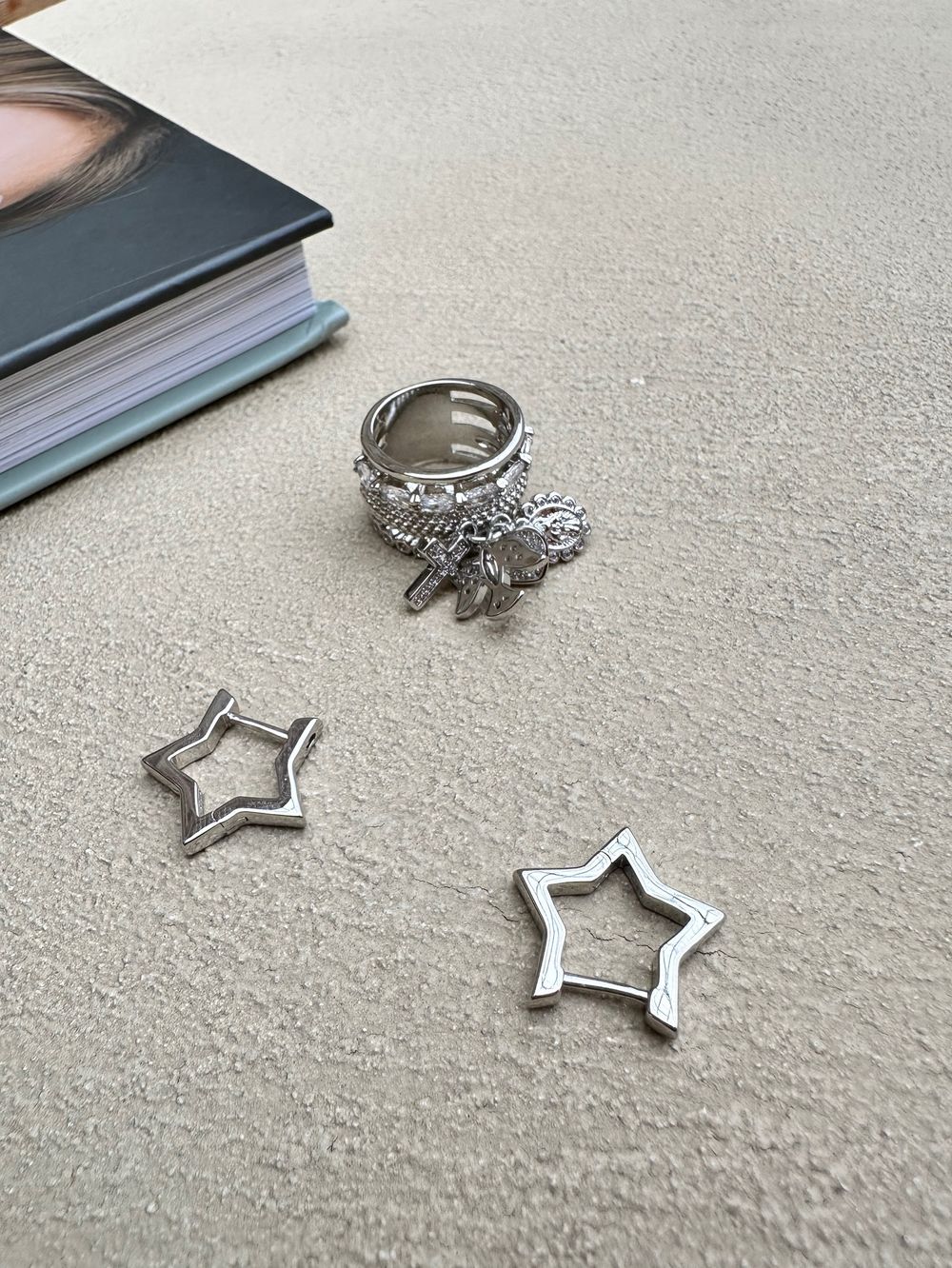 Серьги Звезды 20мм