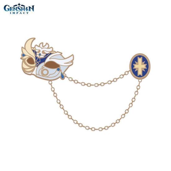 Значок металлический Noblesse Oblige Metallic Pins Circlet of Logos Royal Masque 6974696610796