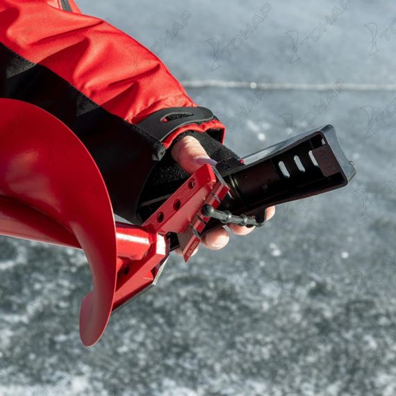 Ледобур BURAN 180R правое вращение, цельнотянутый шнек (LB-180R) Тонар