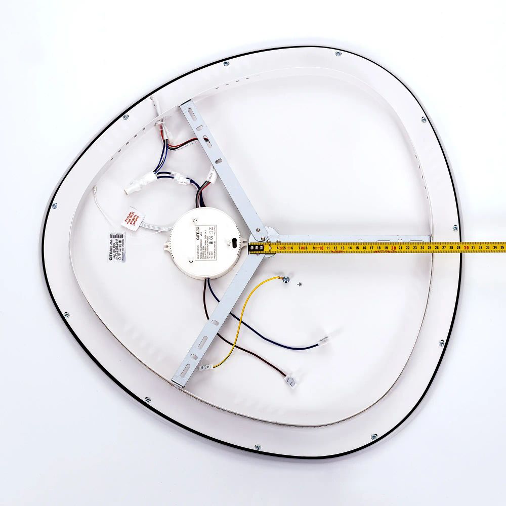 Citilux ТRIO CL215B261E LED RGB Люстра с пультом Чёрная