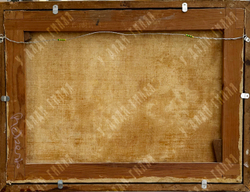 Школа старых мастеров. Царь Давид вручает письмо Урию. Испанская школа, XVIII в. Холст, масло.