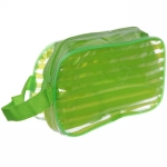 Набор банный дорожный 4шт «Traveler - Полоска», микс 2 цв., (мочалка, футляр 2шт, расческа), 21*12*7см✦