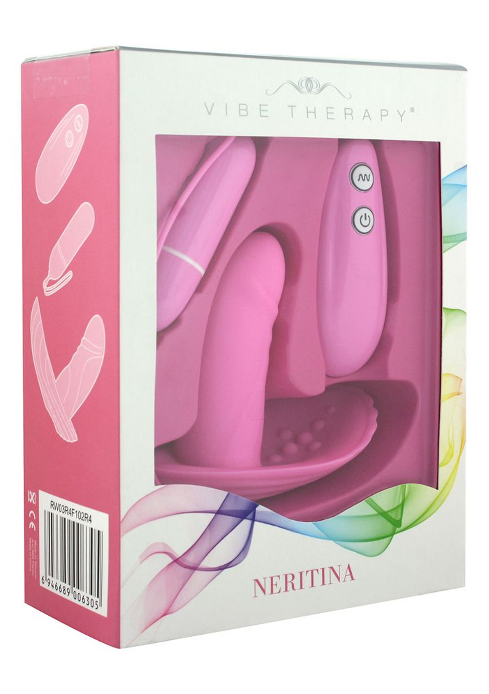 Розовый вибростимулятор для женщин NERITINA (Цвет: розовый)