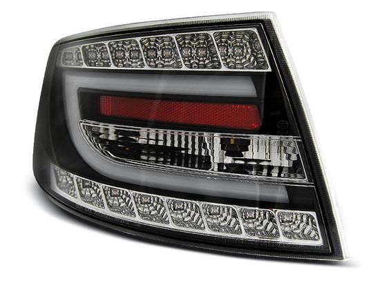 Задние фонари Audi A6 C6 black led