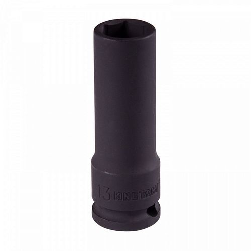 KING TONY (343513M) Головка торцевая ударная глубокая шестигранная 3/8", 13 мм
