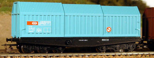 6-ос. Вагон для перевозки стали (Shis), SBB, (IV Эп.)