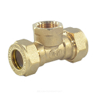 Тройник латунь 32Aх1 1/4"х32 обжим/ВР STAHLMANN STFL3211/432BEF
