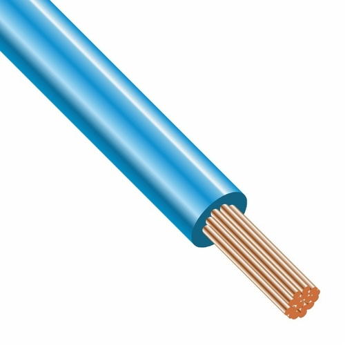 Провод установочный ПуГВнг(А)-LS 1х25 гибкий силовой медный (ПВ-3) синий ГОСТ 31947 ККЗ KKZ40-00015560
