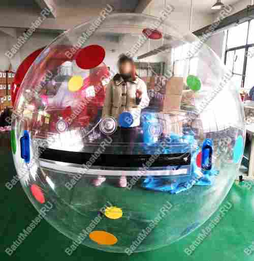 Аттракцион Водный шар ПВХ «Пятнашки», 2*2*2 м