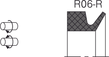 Уплотнение вращательного соединения (роторное) R06-R (360x390x25)