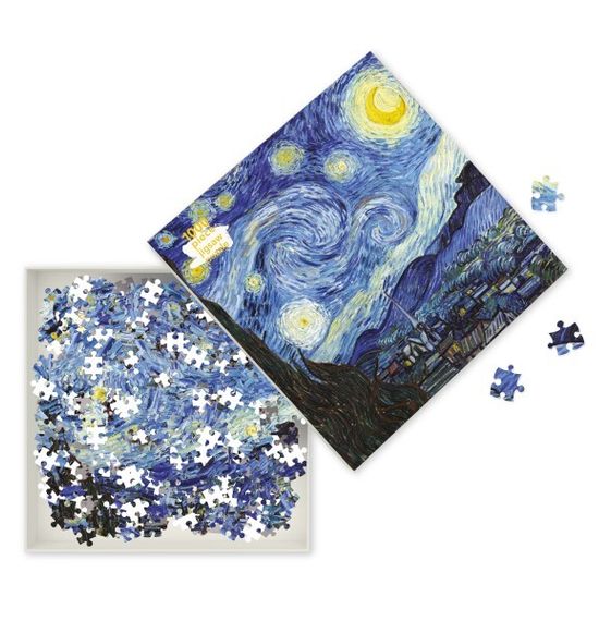 Puzzle Adult Sustainable Jigsaw Puzzle Vincent van Gogh: The Starry Night 1000 pcs