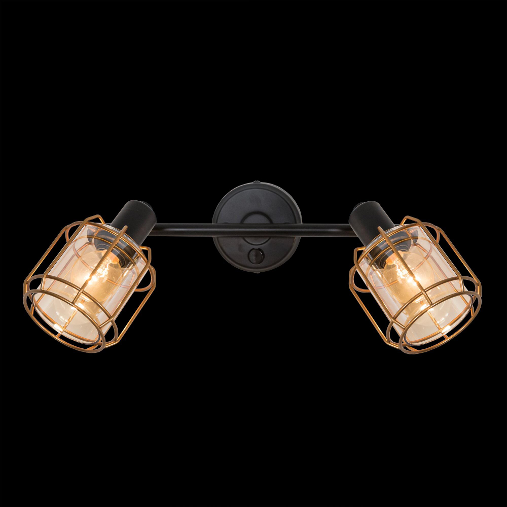 Citilux Таверна CL542622 Спот поворотный с выключателем Чёрный