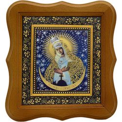 Остробрамская Богородица. Печатная икона.