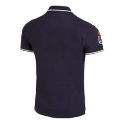 Мужское теннисное поло Sergio Tacchini Ranking Staff Polo Men - Dark Blue, White