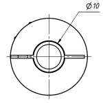 Муфта кулачковая соединительная JM2-25x35-8x10