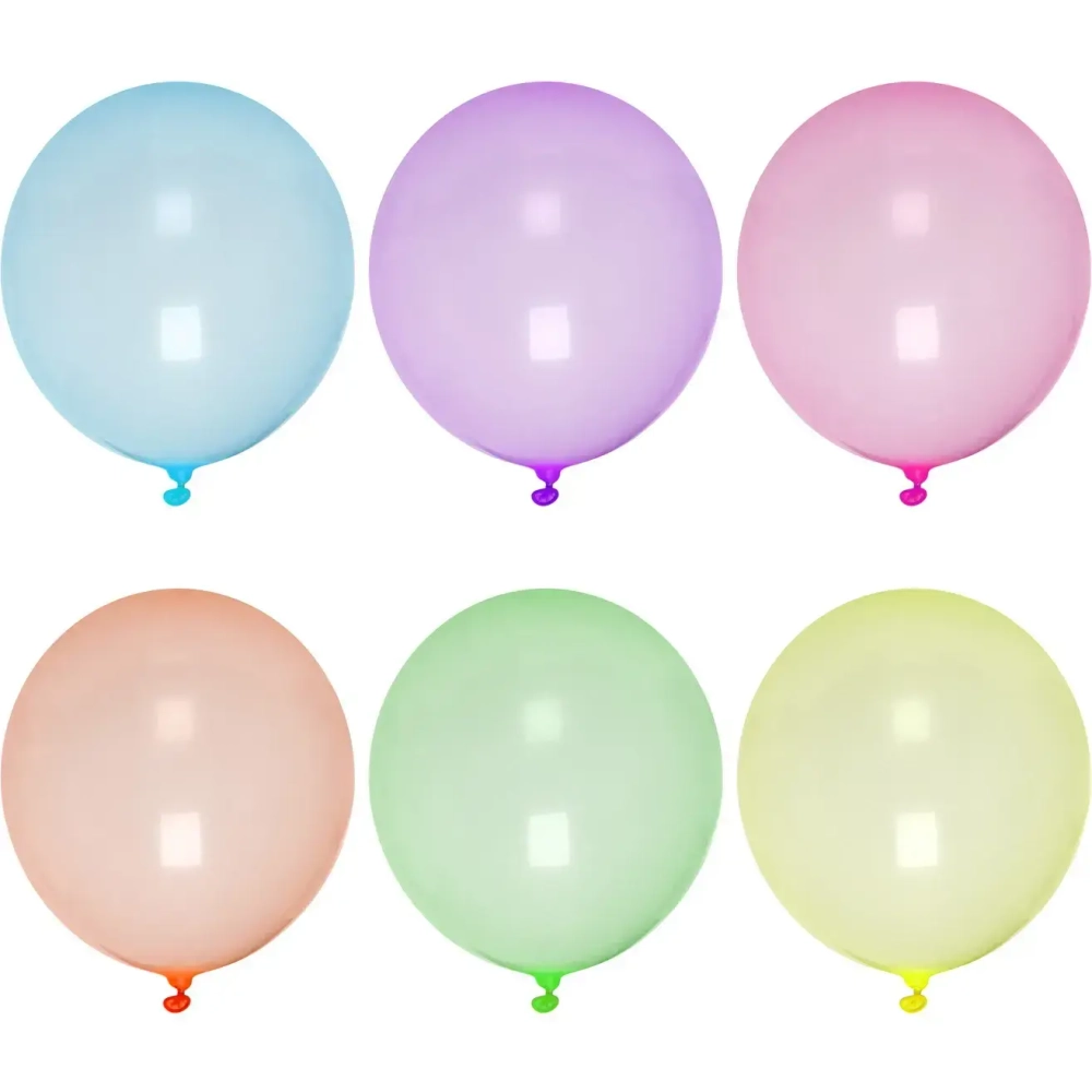 Воздушные шары «Кристалл» 5шт 12»/30см микс