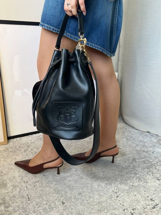 Кожаная новая сумка Trussardi, оригинал