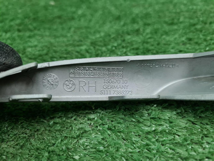 Накладка переднего бампера BMW 5er G30 (2017-2020)