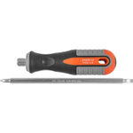 Отвертка OMBRA стержневая двусторонняя ROUND GRIP, РН1,SL5x150 мм   755115