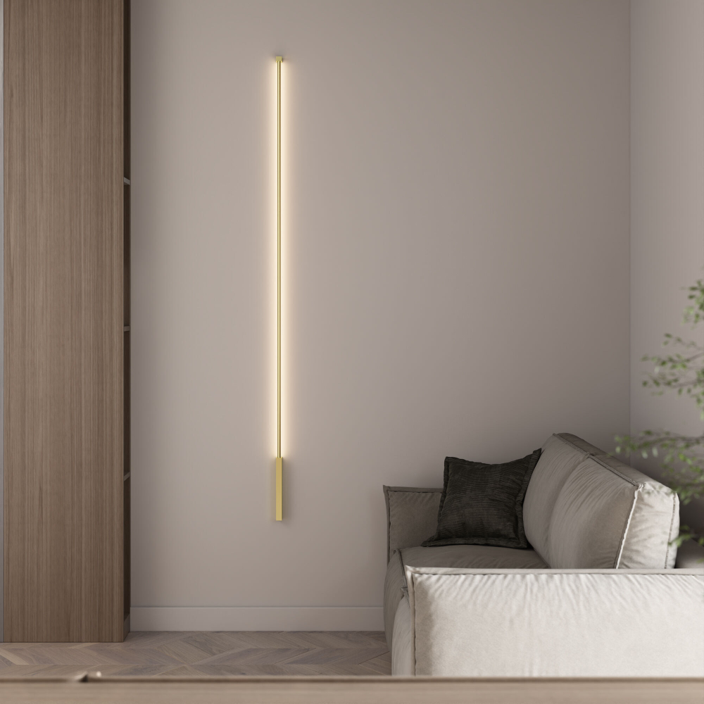 Светильник настенный светодиодный Alto LED 3000K латунь 40134/LED