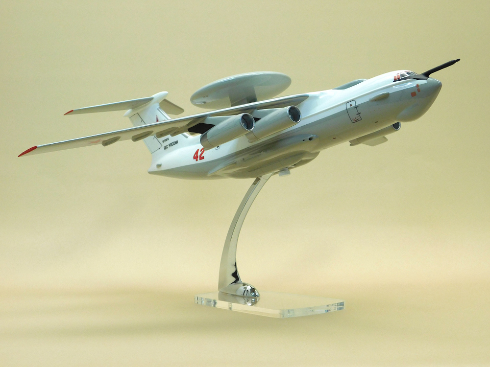 Модель самолета А-50 (М1:100, ВКС России, RF-50610,42 )