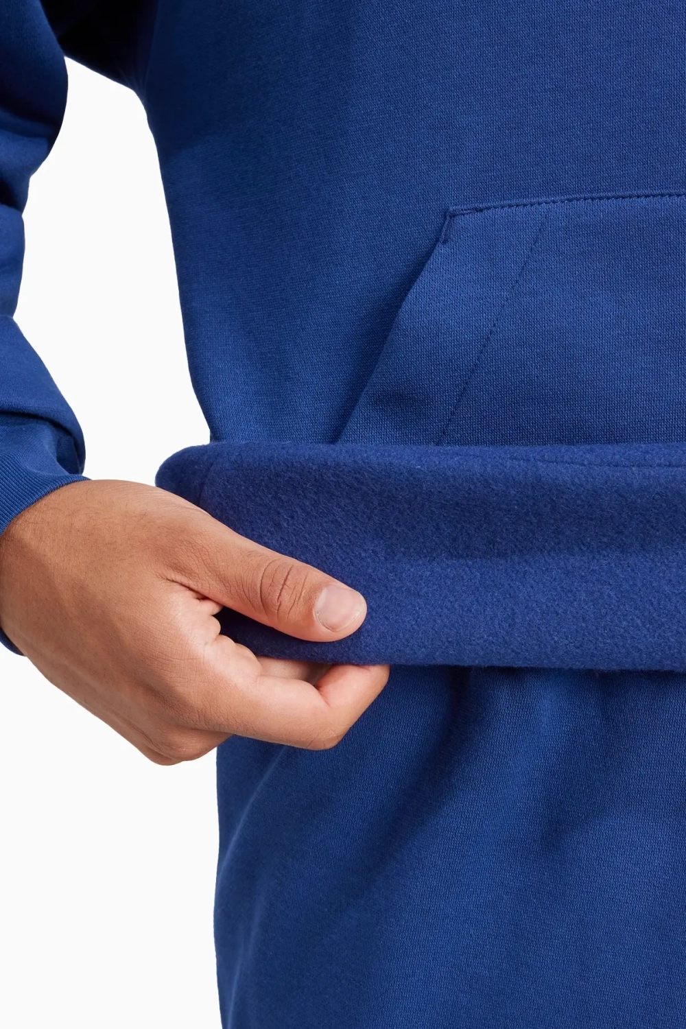 Кофта adidas Essentials Feelcozy Fleece - синий