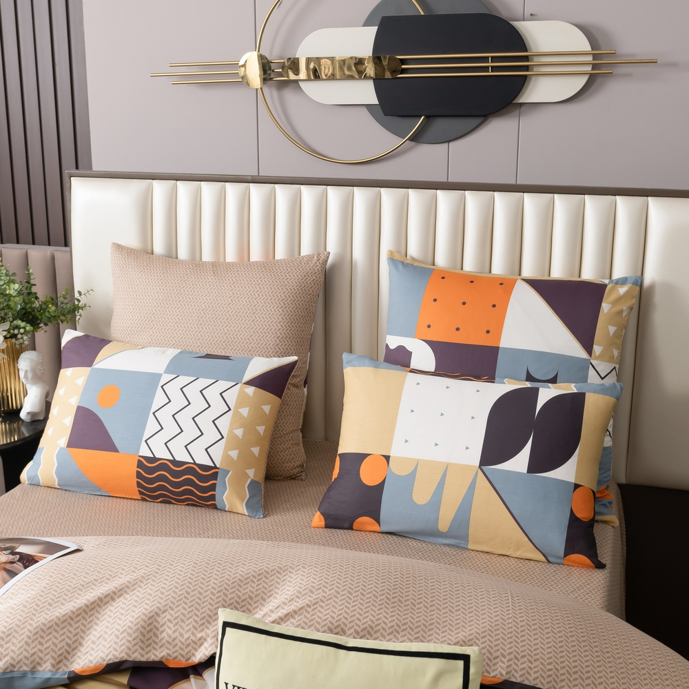 Комплект постельного белья Делюкс Сатин 100% хлопок L459