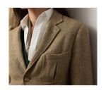 Пиджак Ralph Lauren Purple Label Ronan из итальянского льняного твида