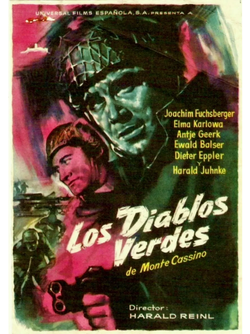 Зелёные дьяволы Монте-Кассино (1958) (DVD-R)