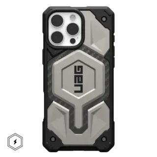 UAG Monarch Pro with MagSafe Series Case for Apple iPhone 16 Pro Max Titanium (Титановый)