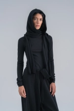 Капюшон из шерсти мериноса