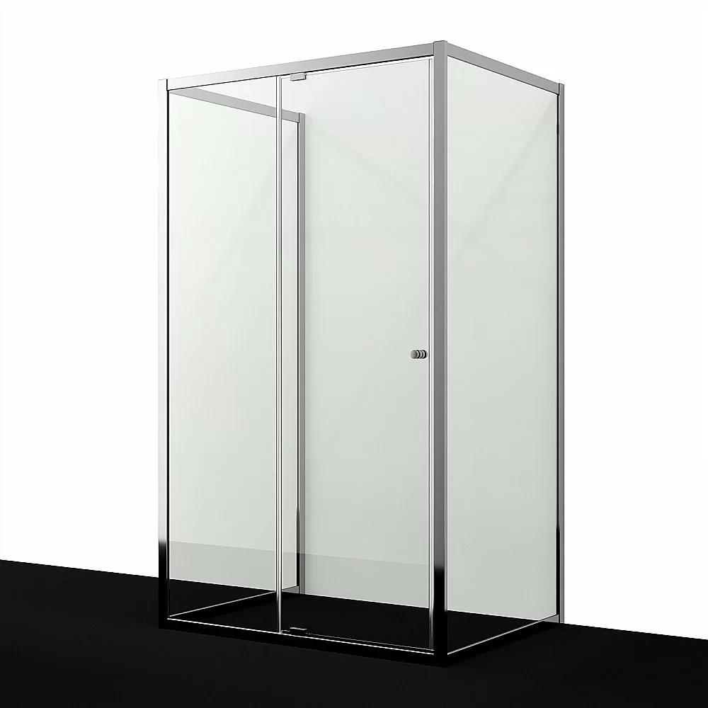 Душевой уголок WasserKRAFT Aula 11P 11P21 120х900 профиль хром/стекло прозрачное