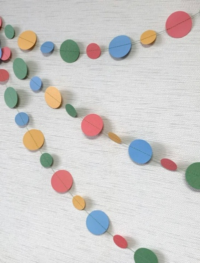 Гирлянда кружки