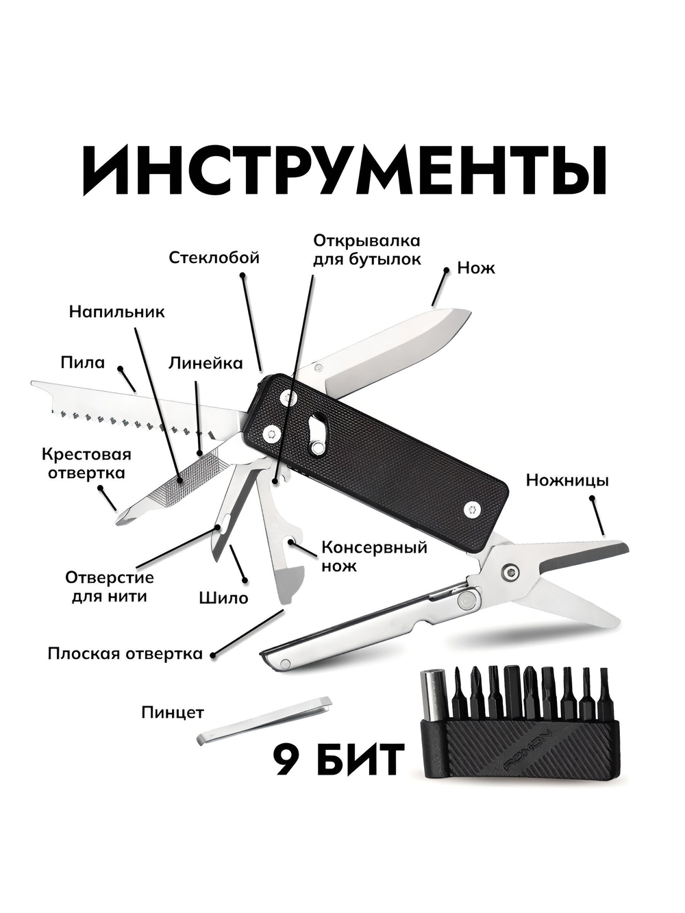 Мультитул Roxon KS2E