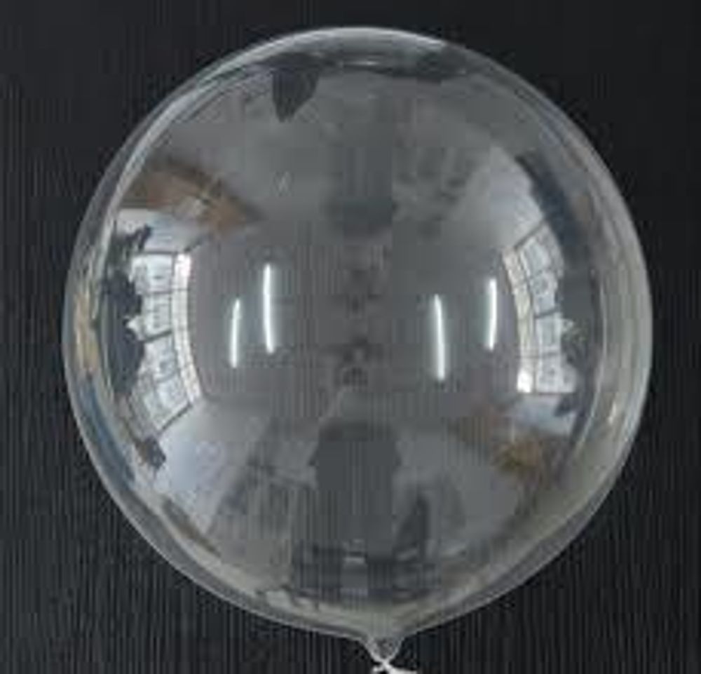 К Deco Bubble (Бабл), 36&quot;/86 см, Прозрачный, 1 шт. (растянутый)