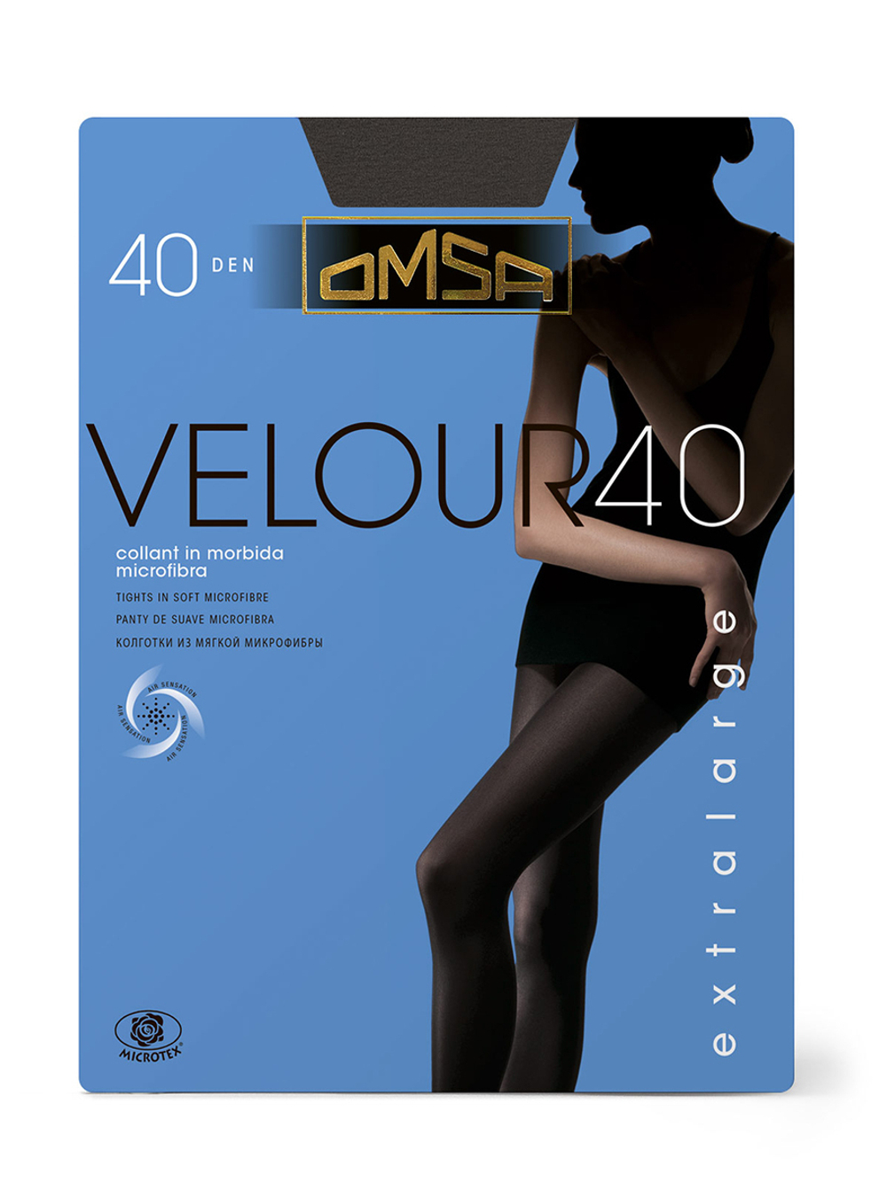 Omsa Velour 40 XL