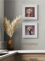 Картина интерьерная настенная на холсте 30х30 см