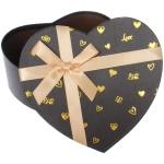 Коробка подарочная «Лучший подарок» 19*17*7.5 см, Черный