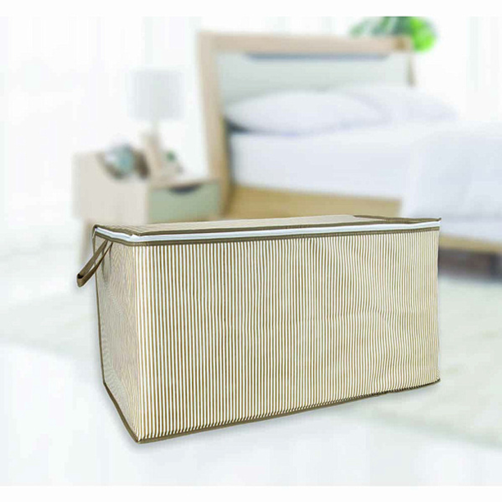 Кофр для хранения «Line» цвет темно-бежевый 75*40*40см, 120л