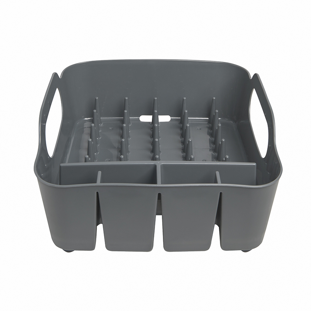 Сушилка для посуды tub, темно-серая