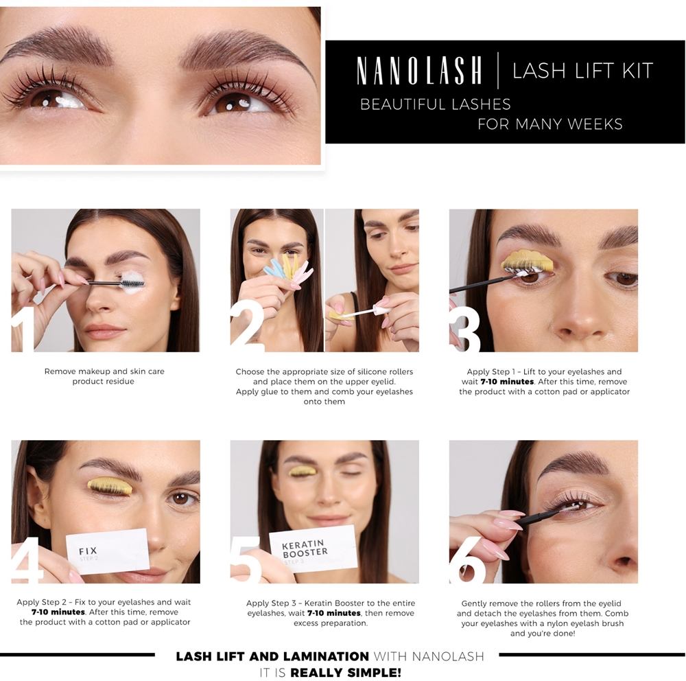 Nanolash Silicone Rods - подушка для ресниц, 3 para