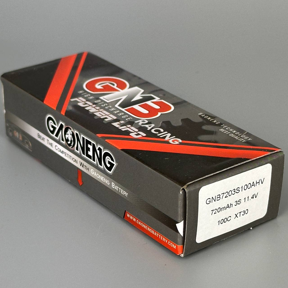 Аккумулятор Li-po GNB 720mah 3S 100C