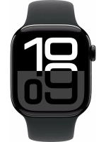 Смарт часы Apple Watch S10, 42mm, Black, Sport Band, S/M.